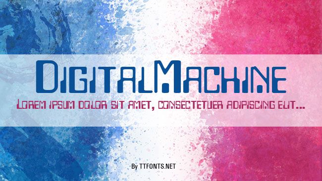 DigitalMachine example