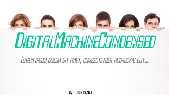DigitalMachineCondensed example