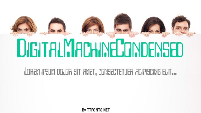 DigitalMachineCondensed example