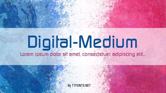 Digital-Medium example