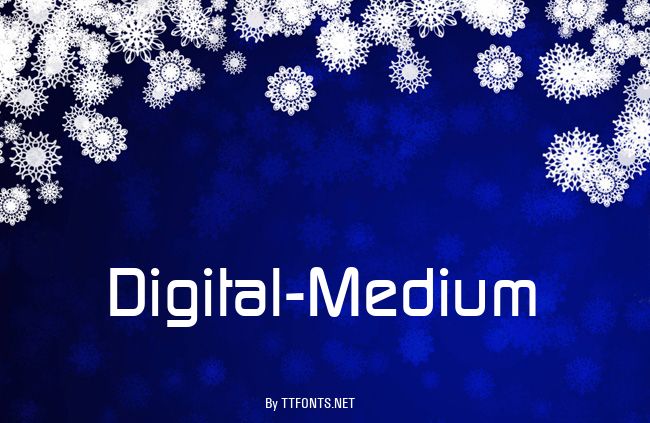 Digital-Medium example