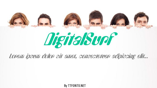 DigitalSurf example
