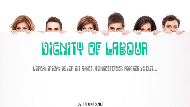 Dignity Of Labour example