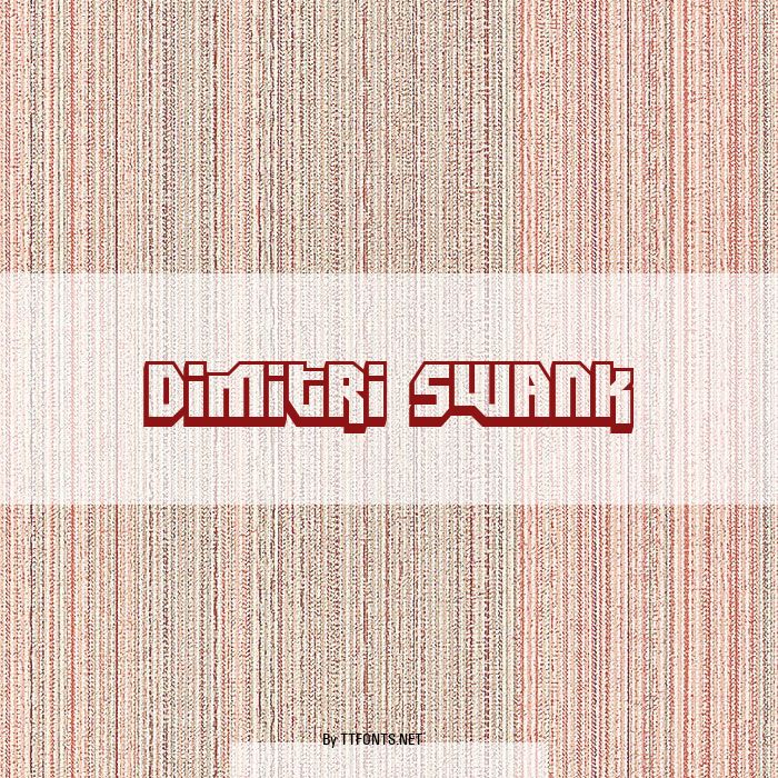Dimitri Swank example