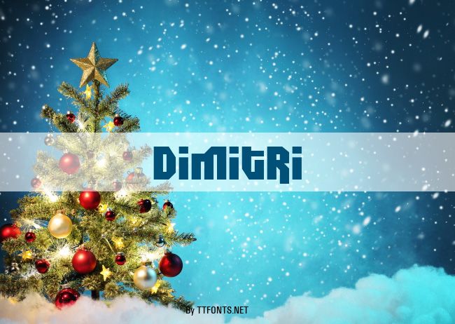Dimitri example