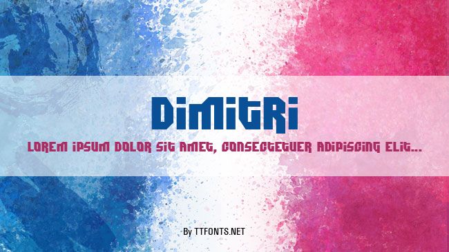 Dimitri example