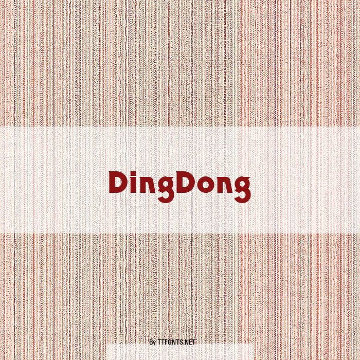DingDong example