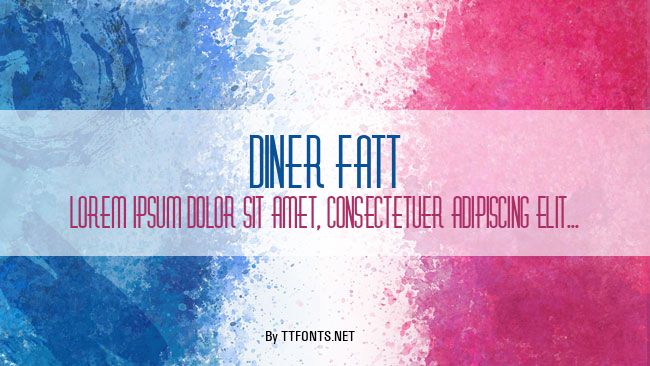 Diner Fatt example