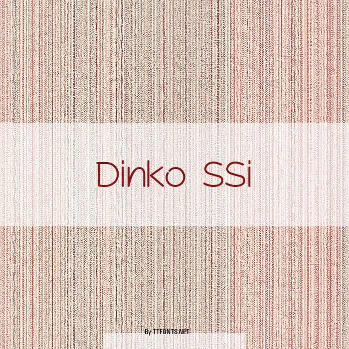 Dinko SSi example
