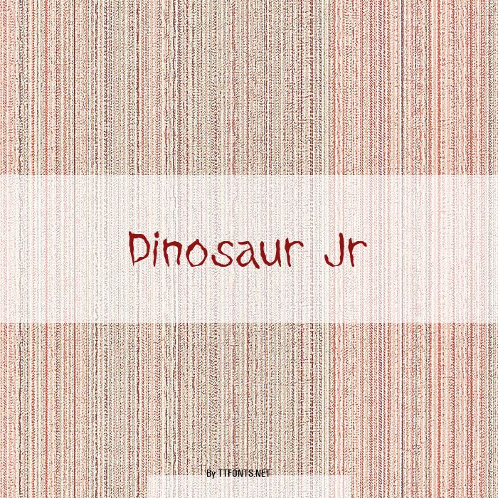 Dinosaur Jr example