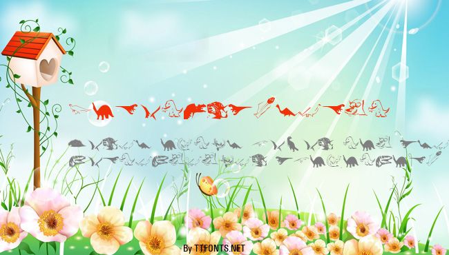 DinosFragments example