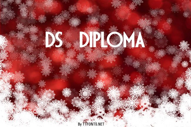 DS Diploma example
