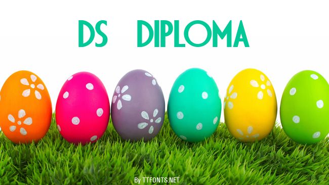 DS Diploma example