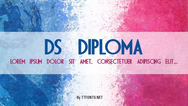 DS Diploma example