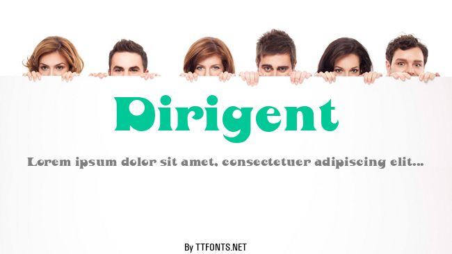 Dirigent example