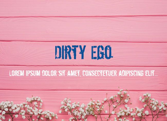 Dirty Ego example