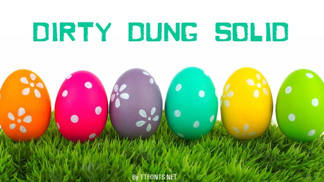 Dirty Dung Solid example