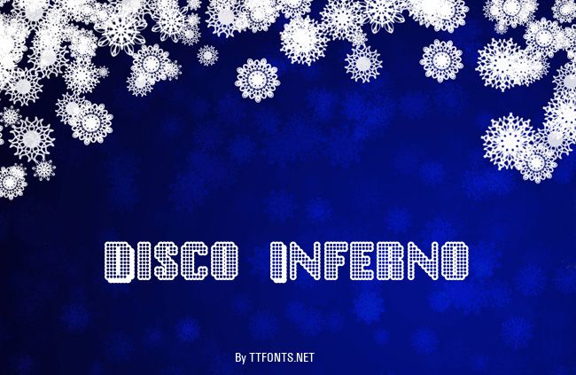 Disco Inferno example