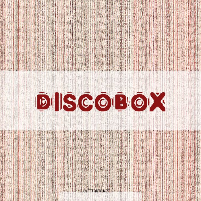 DISCOBOX example