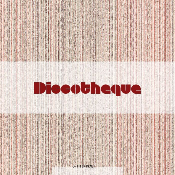 Discotheque example