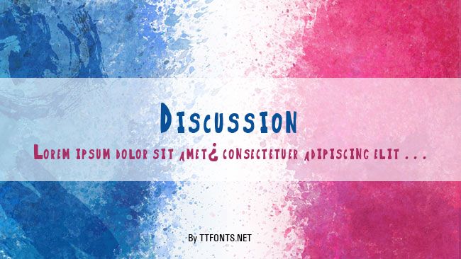 Discussion example