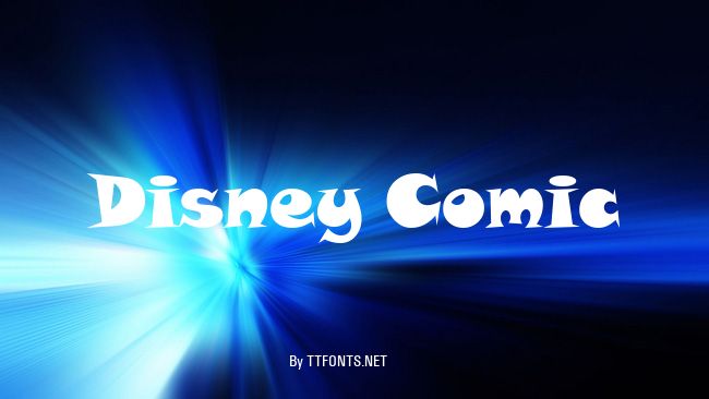 Disney Comic example