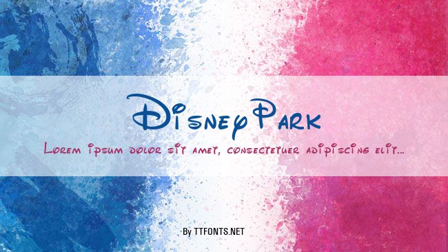DisneyPark example