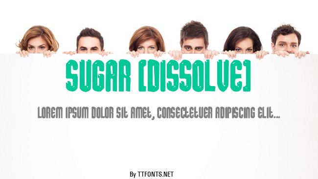 sugar [dissolve] example
