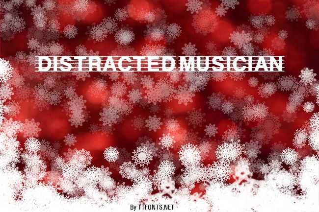 distracted musician example