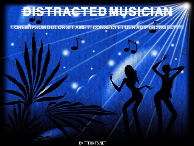 distracted musician example