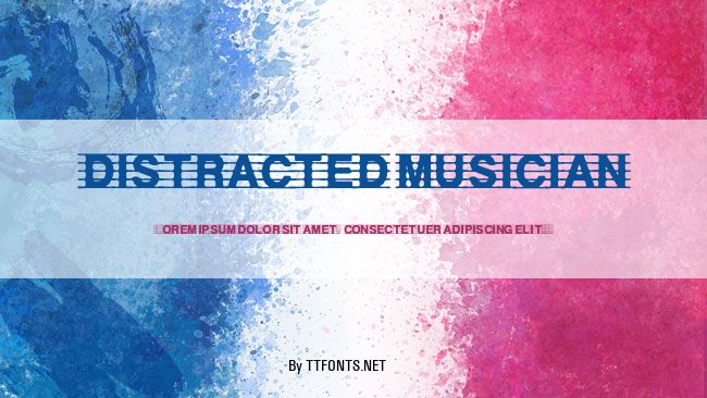 distracted musician example