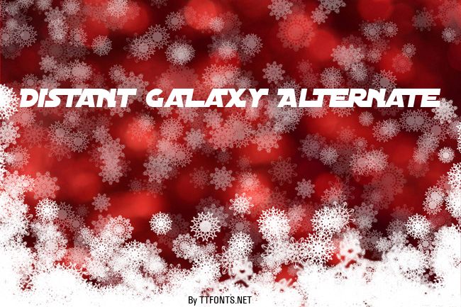 Distant Galaxy Alternate example