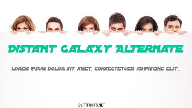 Distant Galaxy Alternate example