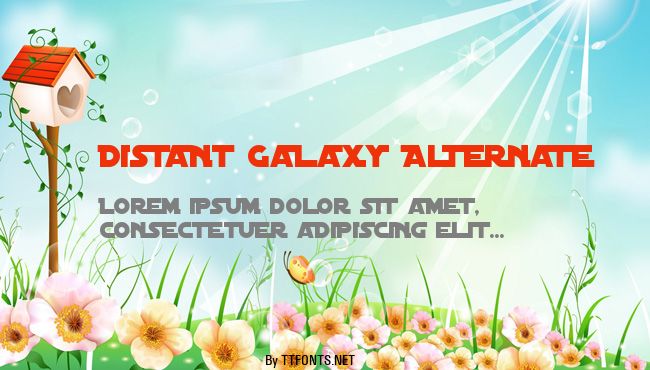 Distant Galaxy Alternate example