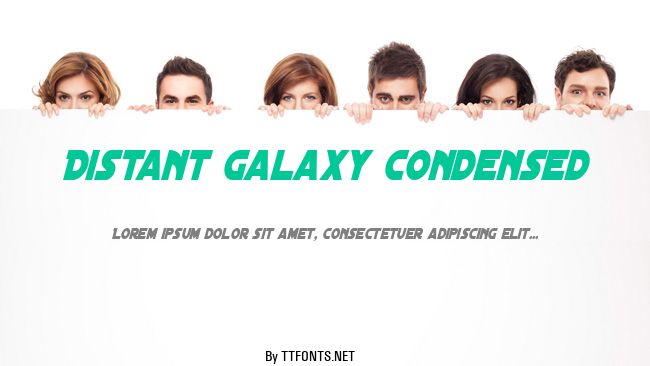 Distant Galaxy Condensed example