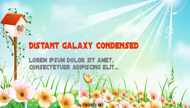 Distant Galaxy Condensed example