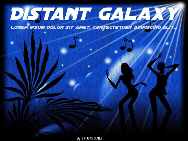 Distant Galaxy example