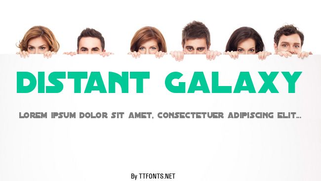 Distant Galaxy example
