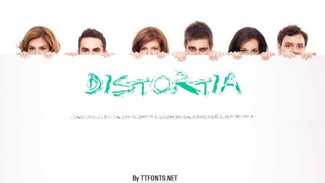 Distortia example
