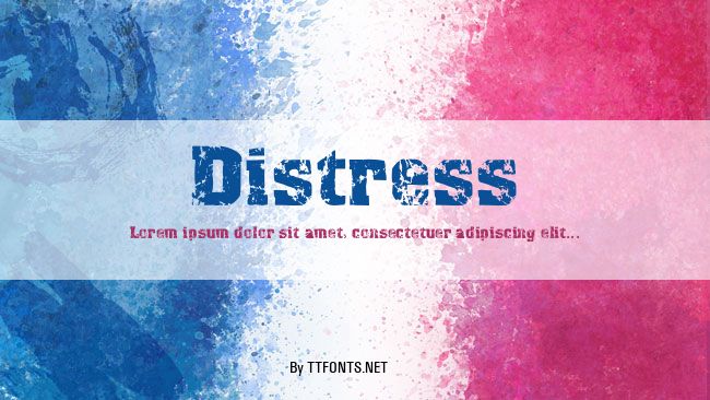Distress example