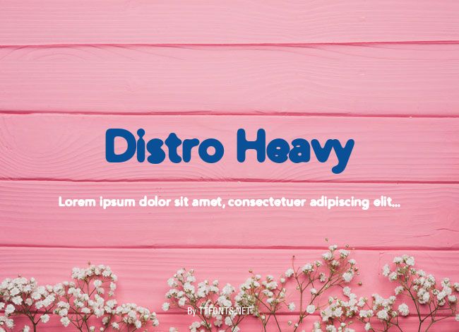 Distro Heavy example