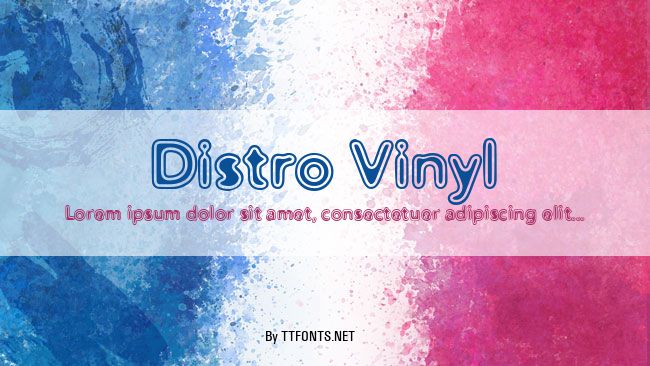 Distro Vinyl example