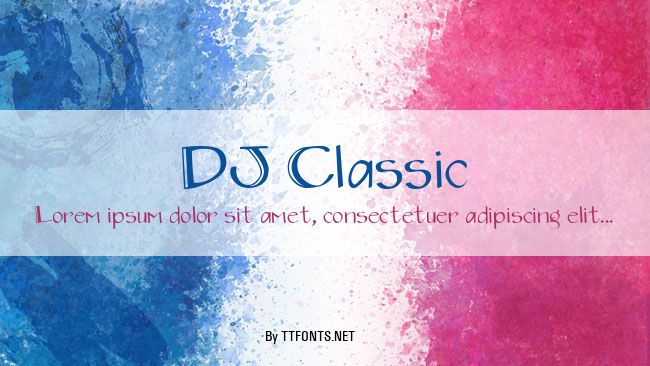 DJ Classic example
