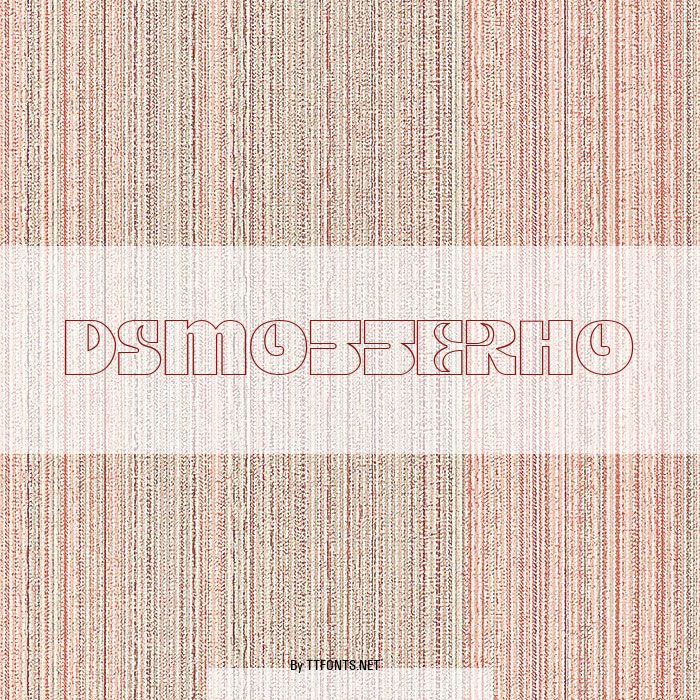 DSMotterHo example