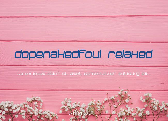 dopenakedfoul relaxed example
