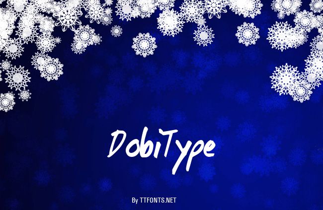 DobiType example
