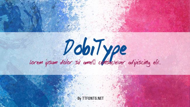 DobiType example