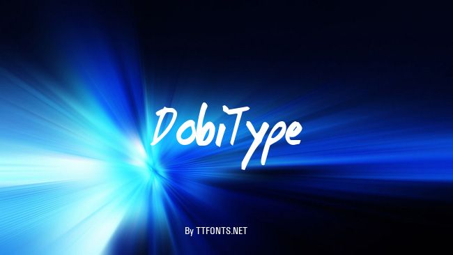 DobiType example