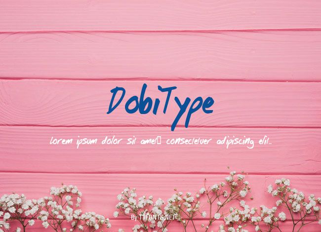 DobiType example