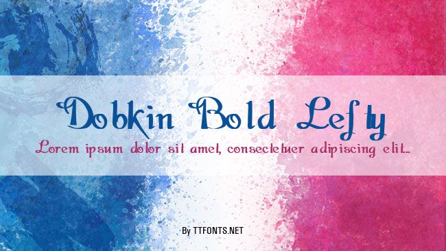 Dobkin Bold Lefty example